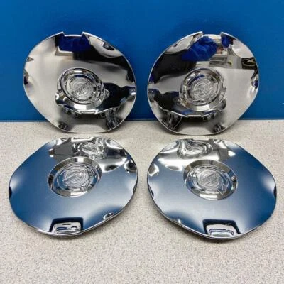2001-2005 Chrysler PT Cruiser # 2168 tampas de centro de roda cromadas # 05272891AA SET/4 - Imagem 1 de 4