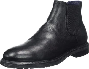 STIVALETTI UOMO GEOX AURELIO DEALER CHELSEA NERI VERA PELLE ELEGANTI CAUSALI TG. - Foto 1 di 6