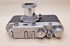 1956 Serviced ZORKI C USSR Leica Copy, Film Camera f3.5/50mm Industar-22 Lens - Picture 1 of 21