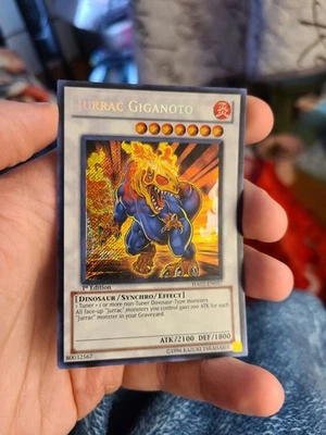 Yugioh Jurrac Giganoto HA02-EN057 1st Secret Rare - Image 1 of 2
