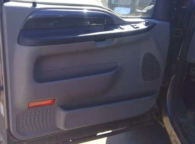2004 Ford F250SD Front Driver Left LH Door Trim Panel in Gray & Black - Image 1 of 4