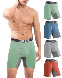 Boxer Briefs for Men Pack Breathable Mesh, Men's Underwear Moisture Wicking, ... - Picture 1 of 5