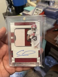 2018 Panini National Treasuers RPA /49 *ON CARD* Calvin Ridley Rookie Card Auto - Picture 1 of 5