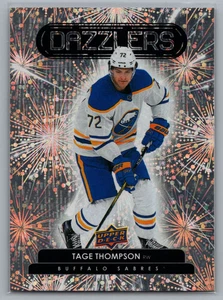 2022-23 Upper Deck Series 1 - Dazzlers Tage Thompson #DZ-20 Orange - Picture 1 of 2