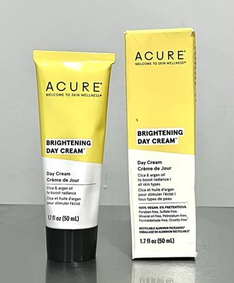 Crema de día iluminadora Acure 1,7 oz. Nuevo en caja (#m1) Foto 1 de 2