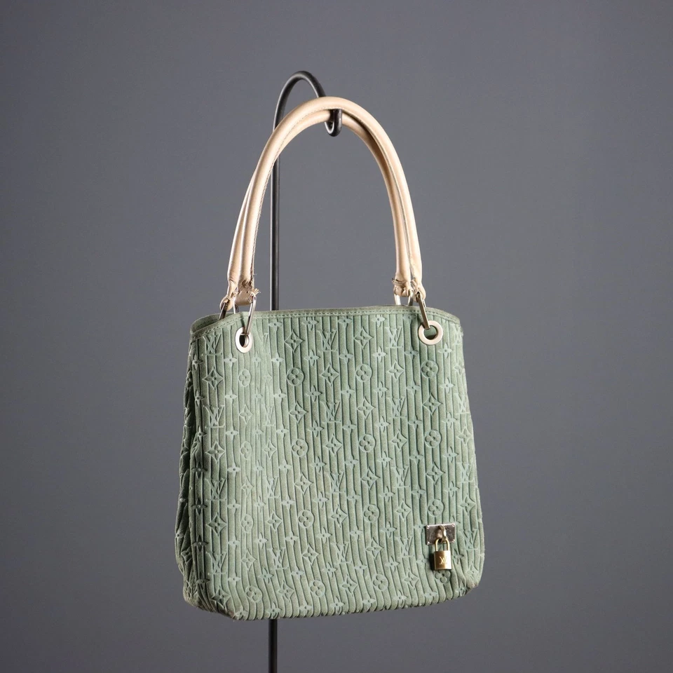 Louis Vuitton Borsa Whisper Pelle Scamosciata Monogram Pre-Loved Originale - Immagine 1 di 4