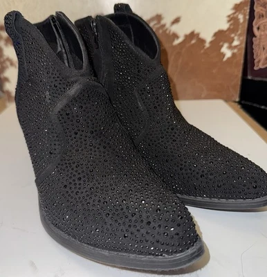 Botines de Vaquero Pierre Dumas Imitación Raya y Gamuza al Tobillo -NUEVOS - Cremallera 6M Foto 1 de 4