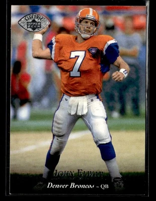1995 Upper Deck #82 John Elway Card Denver Broncos - Image 1 of 2