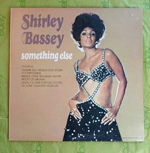 Shirley Bassey Something Else Vinyl LP Gatefold 1971 - Foto 1 di 6
