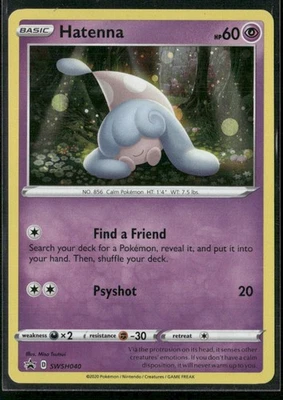 SWSH: Sword & Shield Promo Cards #SWSH040 Hatenna - Image 1 of 2