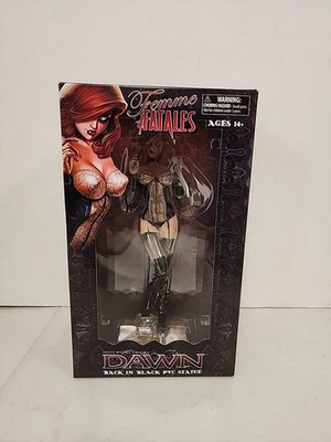 Статуэтка Diamond Select Toys Femme Fatales Dawn Back черная ПВХ новая - Изображение 1 из 4
