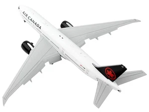 Boeing 777-200LR Commercial Aircraft with Flaps Down "Air Canada" White with Bla - Picture 1 of 4