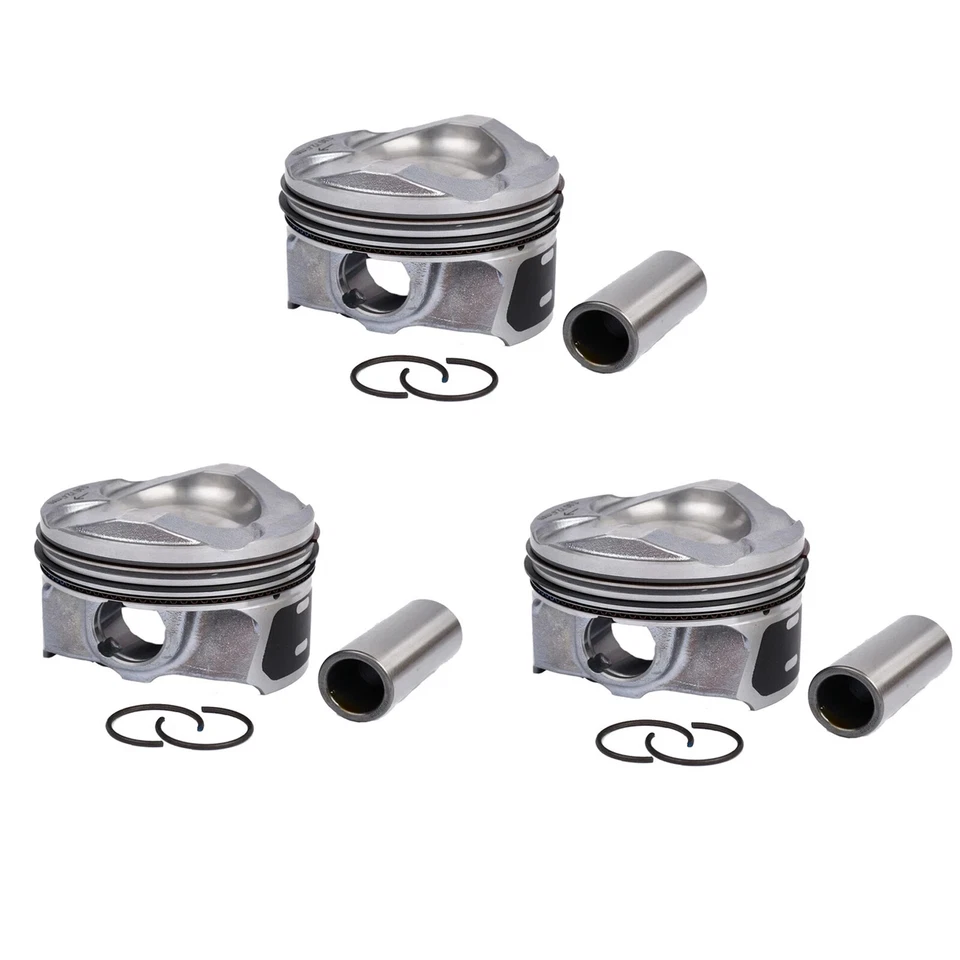 NUEVO Juego de pistones y anillos para FORD M1DA 1.0 12V ECOBOOST STD de gran tamaño 0.50MM Foto 1 de 1