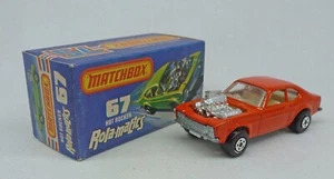 SOFORTKAUF! Matchbox Superfast MB67 Ford Capri Hot Rocker orange mit J Type Box - Bild 1 von 2