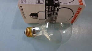 1 USA Sylvania 69 WATT A21, 130V Long Life Light Bulb, E26 Base, American Made - Picture 1 of 3