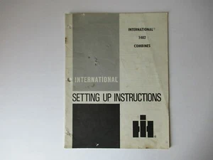 1981 IH International 1482 combine set up instruction manual - Picture 1 of 8