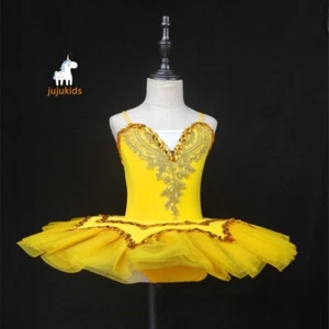 Professional Ballet Tutu Dress Girl Dance Costume Child Performance - Picture 1 of 19