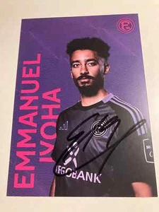 Eine AK 2024/25 Fortuna Düsseldorf Emmanuel Iyoha - Bild 1 von 1