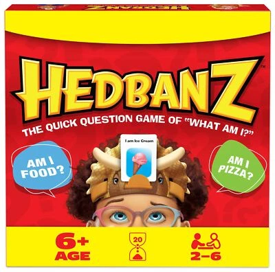 Hedbanz Clásico 2ª Edición Juego Familiar Divertido para Niños y Adultos 2-6 Jugadores - Imagen 1 de 4