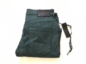 325 $ Diesel schwarz gold Damen Relax Pollyes Hose beschichtete Jeans Größe 29 - Bild 1 von 11