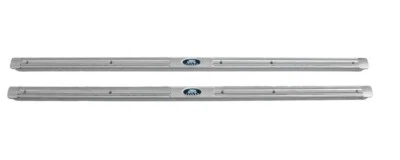 NUEVO Par de placas de umbral de puerta de piezas de ajuste / para modelos GM 1959-60 2 PUERTAS CARROCERÍA B / 2074 Foto 1 de 4