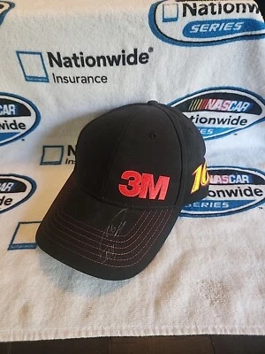 Autographed Greg Biffle #16 3M Pit Hat New With Tags Chase Roush Fenway Racing Foto 1 de 4
