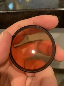 Tiffen Photar Series 7 Lens Filter made in USA with Case 85B Orange - Picture 1 of 10