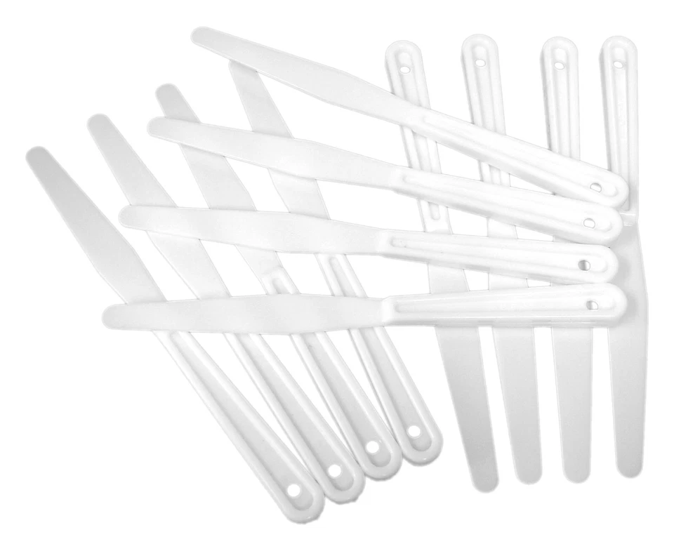 Major Brushes Straight Plastic Palette Knife - Pack of 12 - Image 1 of 1