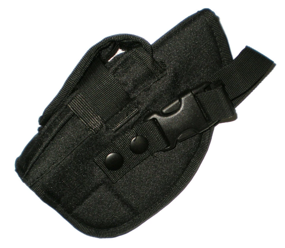 VEST GUN HOLSTER LEFT HAND Black Nylon Fits Glock Ruger HK SIG Beretta - Image 1 of 1