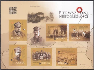 Poland Stamp Issue 2019 (SS 284) The First Days of Independence - Picture 1 of 1