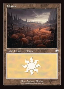 MTG PLAINS 289 FOIL EXC - PIANURA - INR X EN - MAGIC - Picture 1 of 1