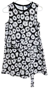 Victoria Beckham for Target Girl's Romper Mini Daisy Black White Size XL 14/16 - Picture 1 of 7