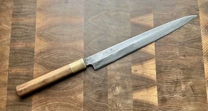 Masamoto Tsukiji Kasumi Yanagiba 270mm shirogami 2 Japanese sushi chef  Knife - Picture 1 of 15