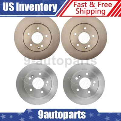 Rotores de freno de disco delanteros traseros para Mercedes-Benz C230 2000 Foto 1 de 4