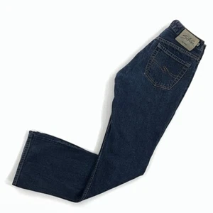 Jeans argento donna stivaletto taglio denim blu tasche vita media lavaggio scuro 28 - Foto 1 di 9