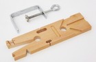Multipurpose Bench Pin V-Slot With Ring Cutting Jig And Clamp Cutouts