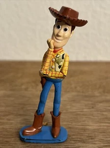 Sherif Woody Toy Story 3” Action Figure Disney Plastic Toy On Base - Picture 1 of 10