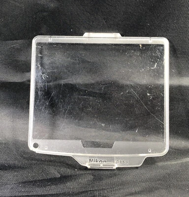 Genuine Nikon BM-8 Camera LCD Monitor Cover Screen Protector for D300 - Image 1 of 2