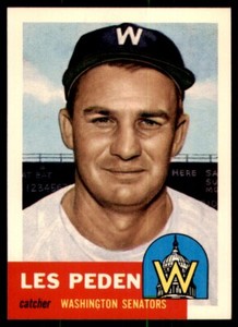 1991 Topps Archives 1953 #256 Les Peden 89LpMj