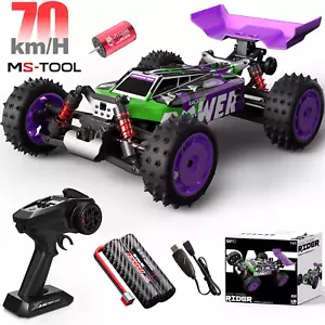 1:16 4WD RC Car Remote Control High Speed 70KM/H Brushless Monster Truck for Kid - Picture 1 of 17