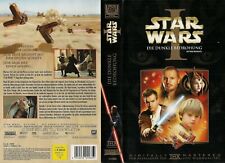 Star Wars 1 - Die dunkle Bedrohung - VHS / Science Fiction ( 128 min) 