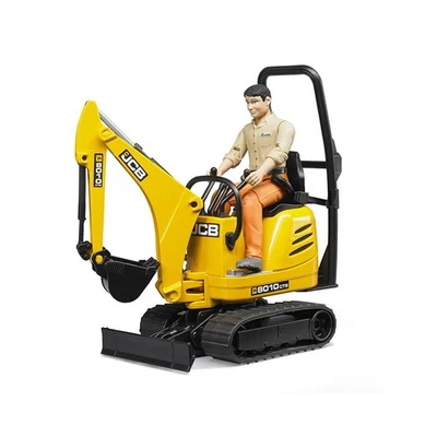 Bruder JCB 8010 CTS Micro Excavator with Figure - Image 1 of 4