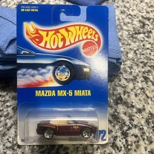 Hot Wheels Collector's Choice 1992 Mazda MX-5 Miata Blue #172 - Picture 1 of 5