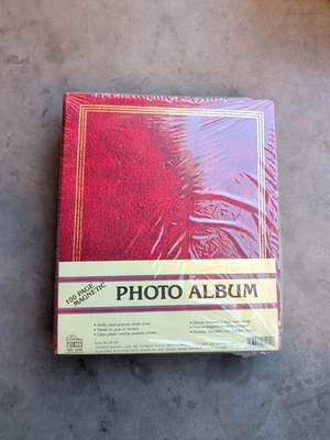 Maroon Pioneer lm-100 100 Fast Stick Pages 相册全新未拆封复古 90 年代 — 第 1/3 张图片