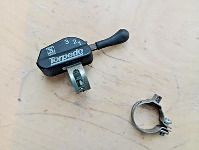 Schalthebel Sachs Torpedo Klickschalter Klickbox 3-Gang plus Schelle - Bild 1 von 4