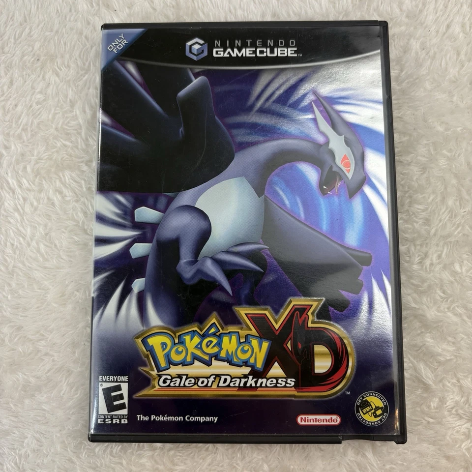 Pokemon XD Gale of Darkness (Nintendo, 2005) Gamecube CIB Poster Booklet Tested - Image 1 of 4