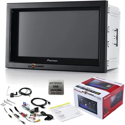 PIONEER DMH A340DAB Autoradio Monitor 2DIN 6,8" USB BT MP3+Antenna+Microfono Est - Immagine 1 di 4