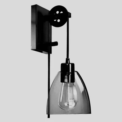 Lámpara portátil KENROY HOME 1 luz Edis bronce frotado al aceite ennegrecido moderna negra Foto 1 de 4