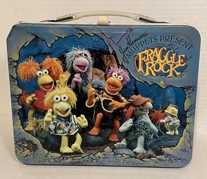 Fraggle Rock Metall Brotdose - ohne Thermoskanne Vintage 1984 Jim Henson Muppets 80er - Bild 1 von 15
