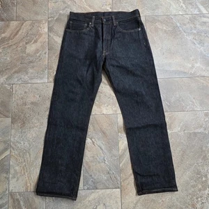 Levi's 501 Jeans Herren W33 L32 Dark Wash Denim Classic Straight Leg - Bild 1 von 6